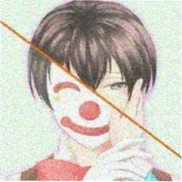 剪辑师韩岩的工作照